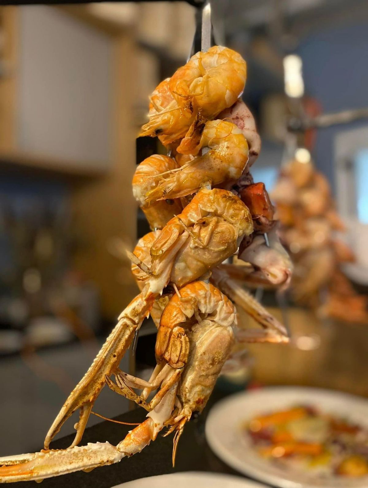 gamberoni alla brace