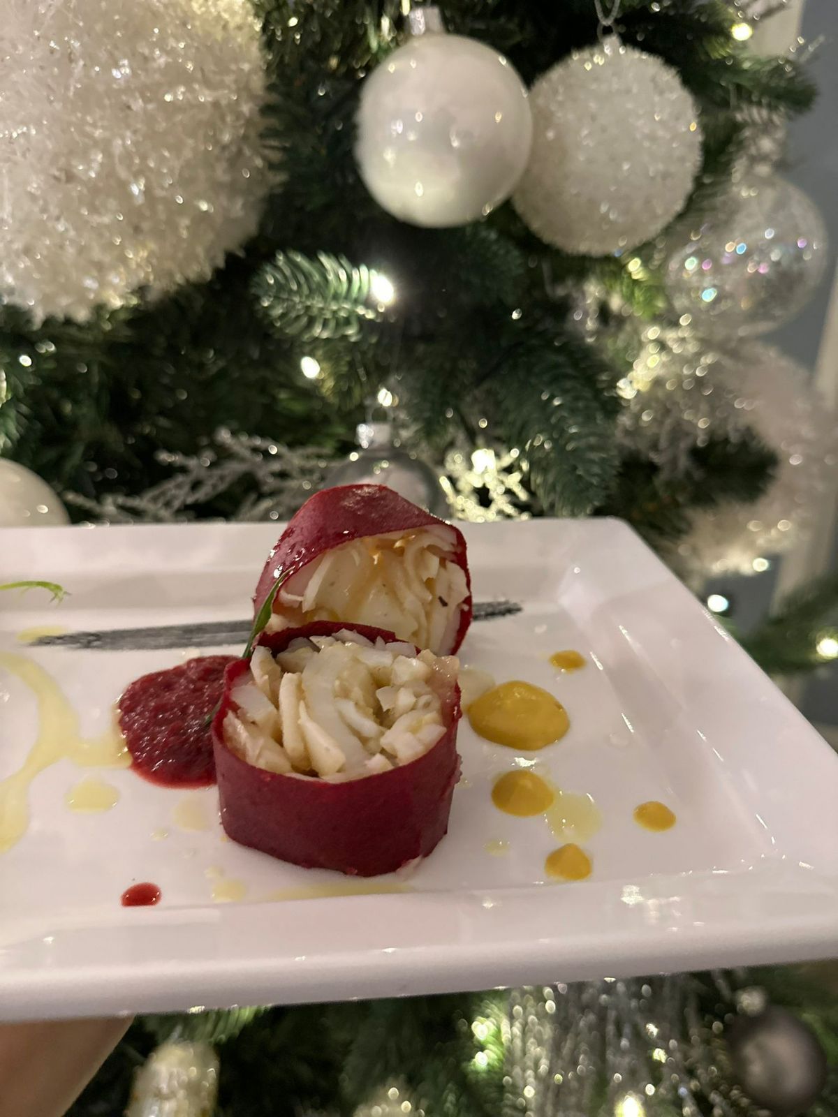 monoporzione di pesce bianco