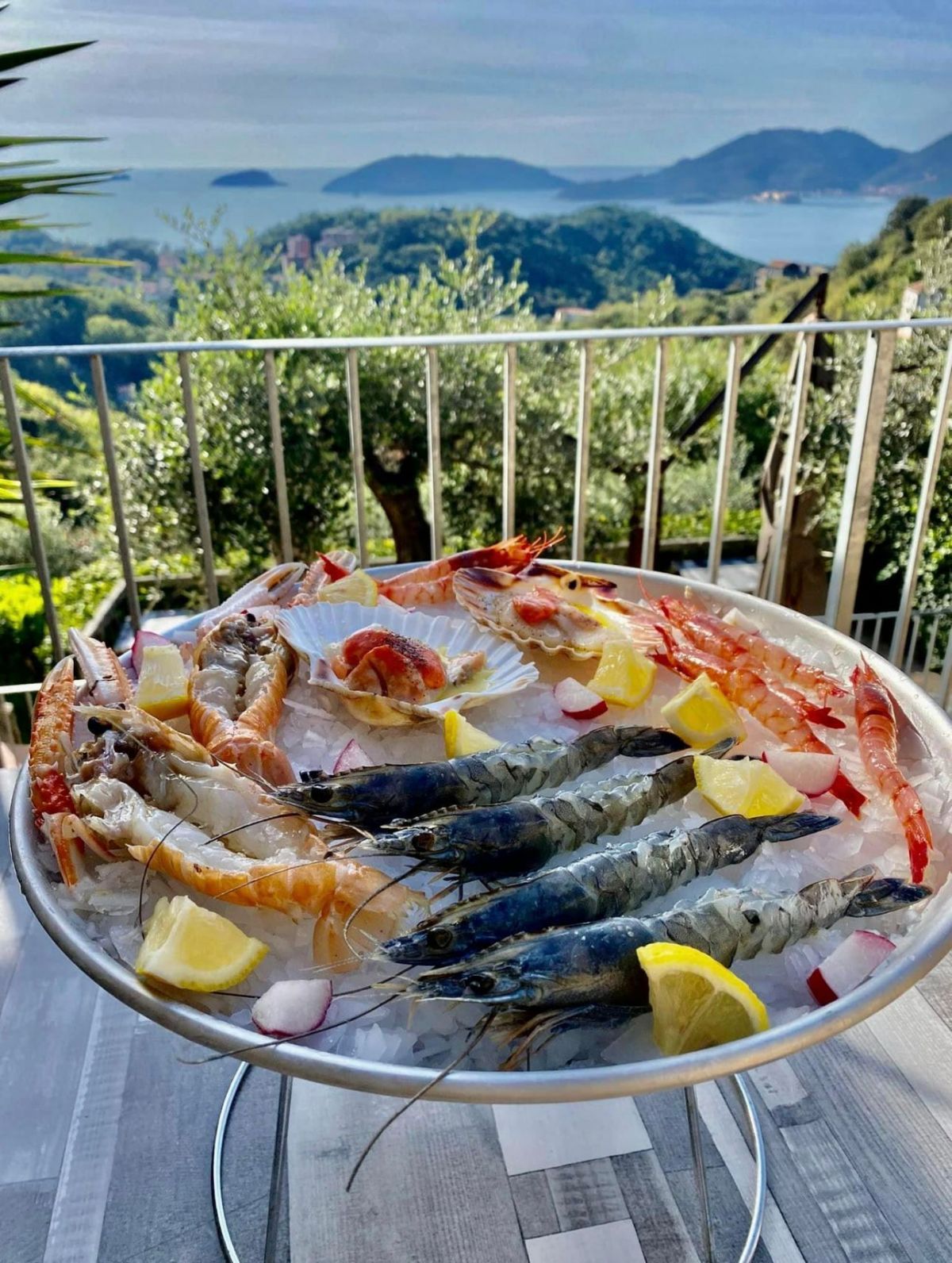 cruditè di mare ristorante Pin Bon