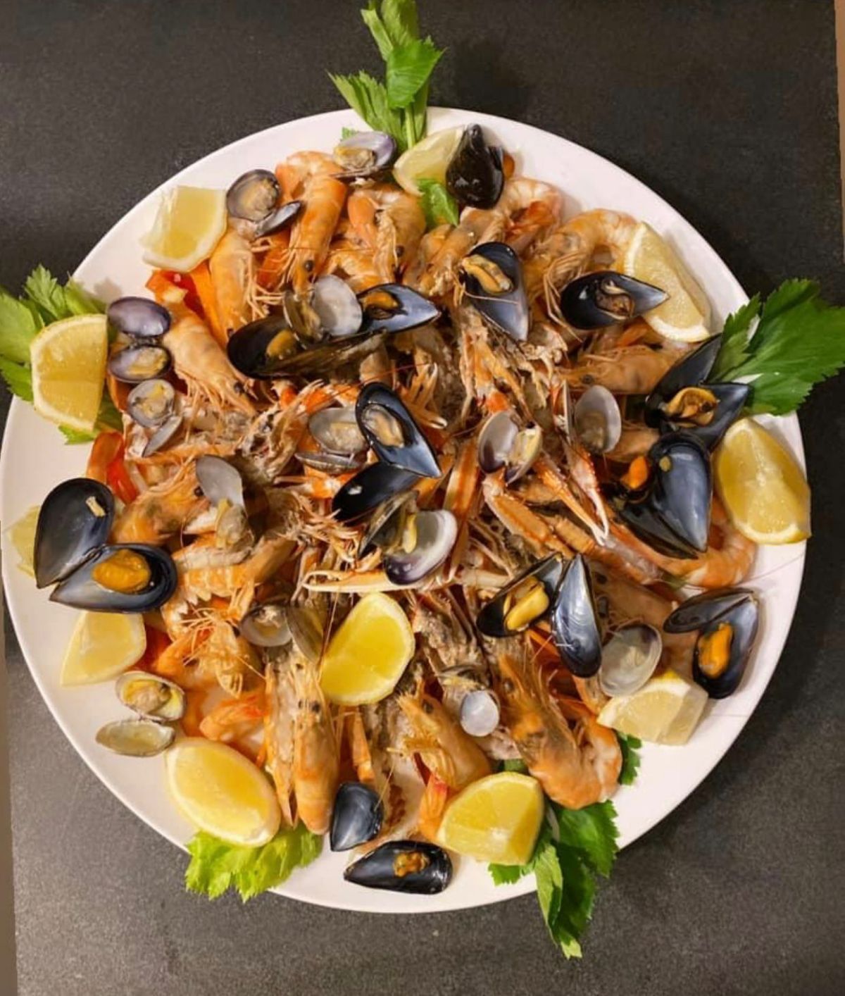 misto di frutti di mare