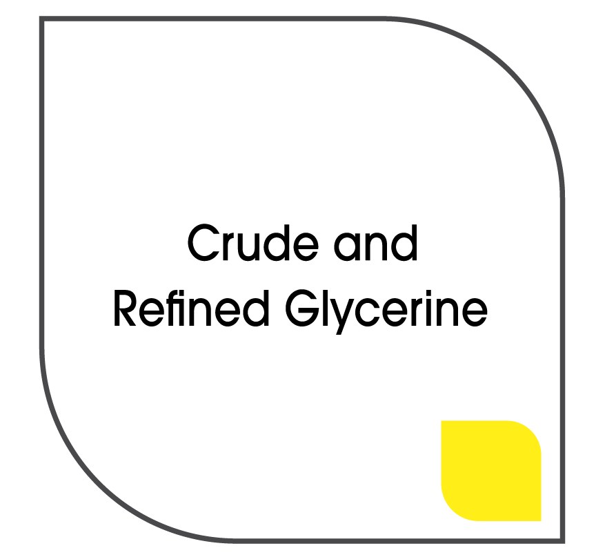 La glycérine brute et raffinée sont deux types différents de glycérine.