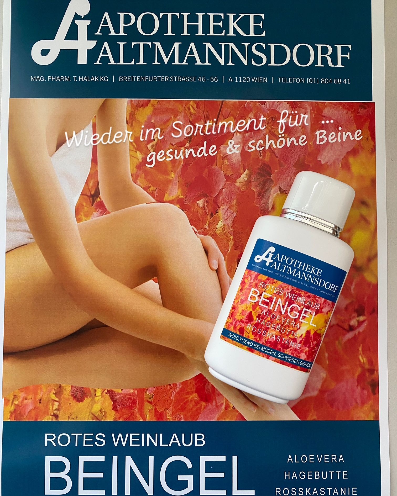 Rotes Weinlaub Beingel