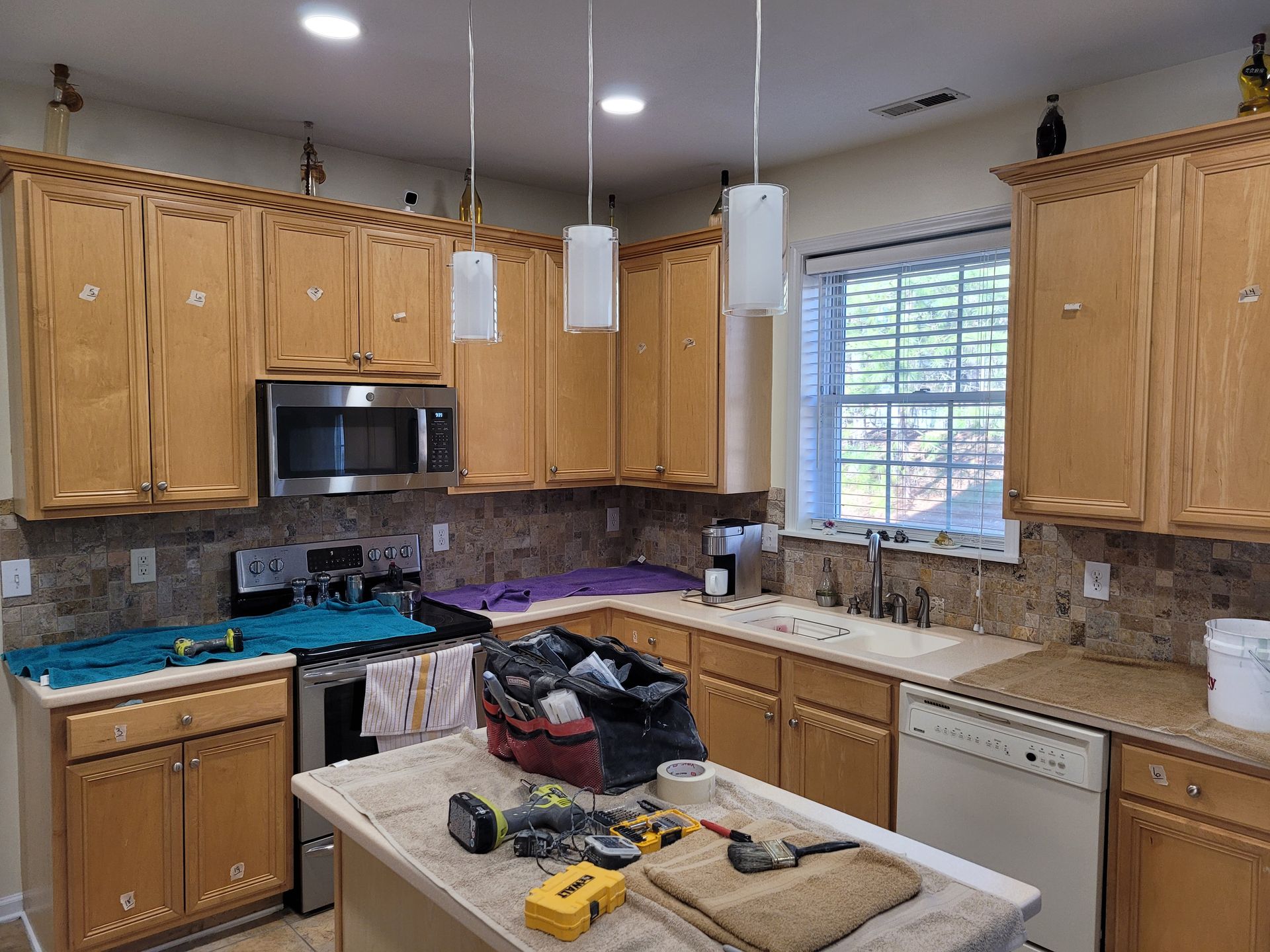 Kitchen Cabinet | Durham, NC | Exceptional Painting