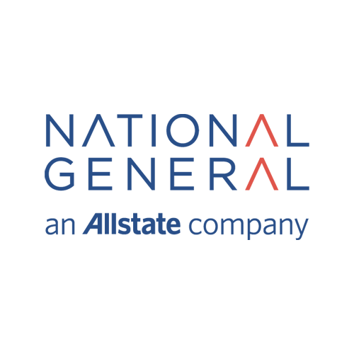 The logo for national general is an allstate company.