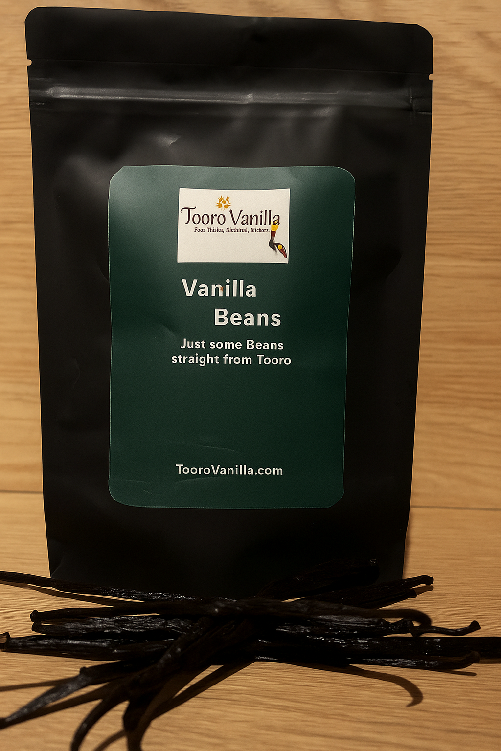 20 Tooro vanilla pods Grade-A