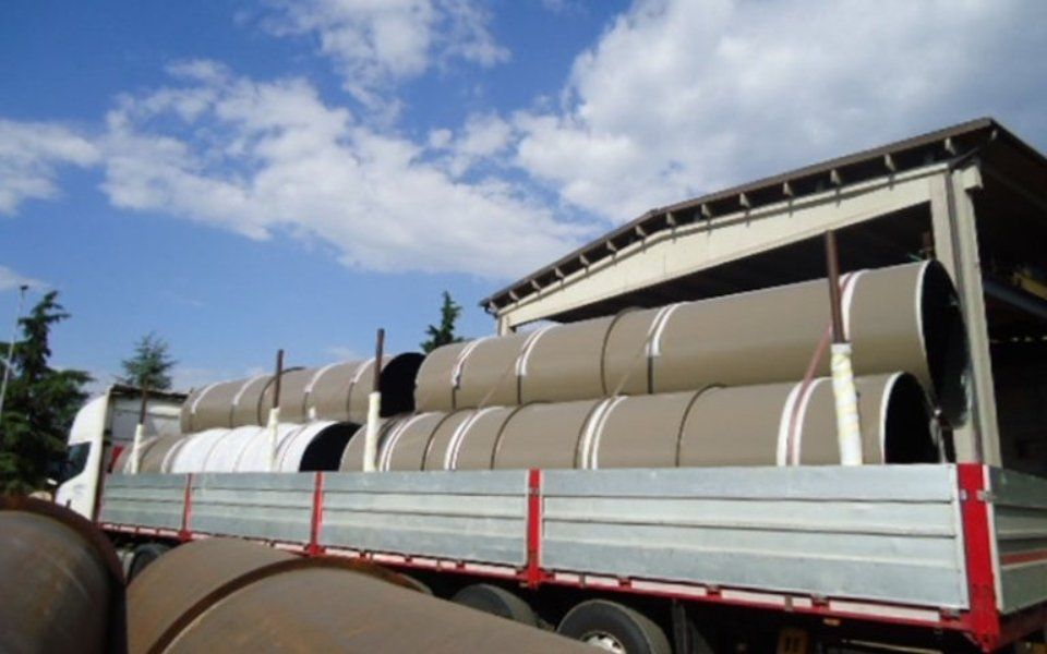 grosse condotte verniciate