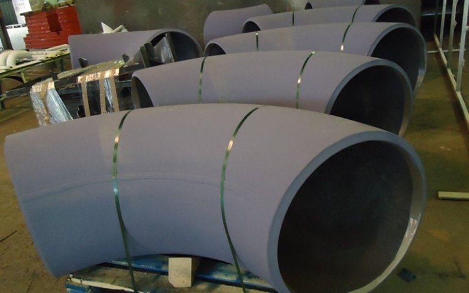 tubi di giunzione verniciati