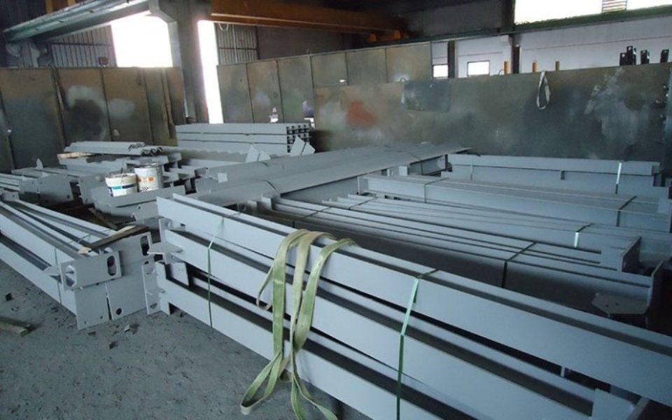 colonne di ferro da verniciare