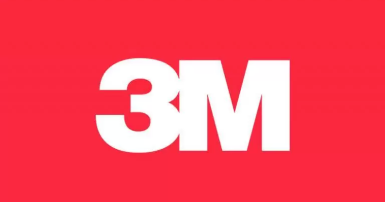 The 3m logo is white on a red background.