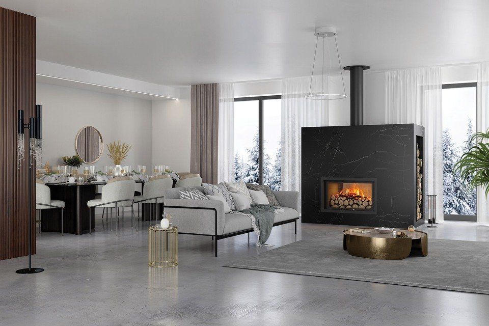 termocamini a pellet e legna