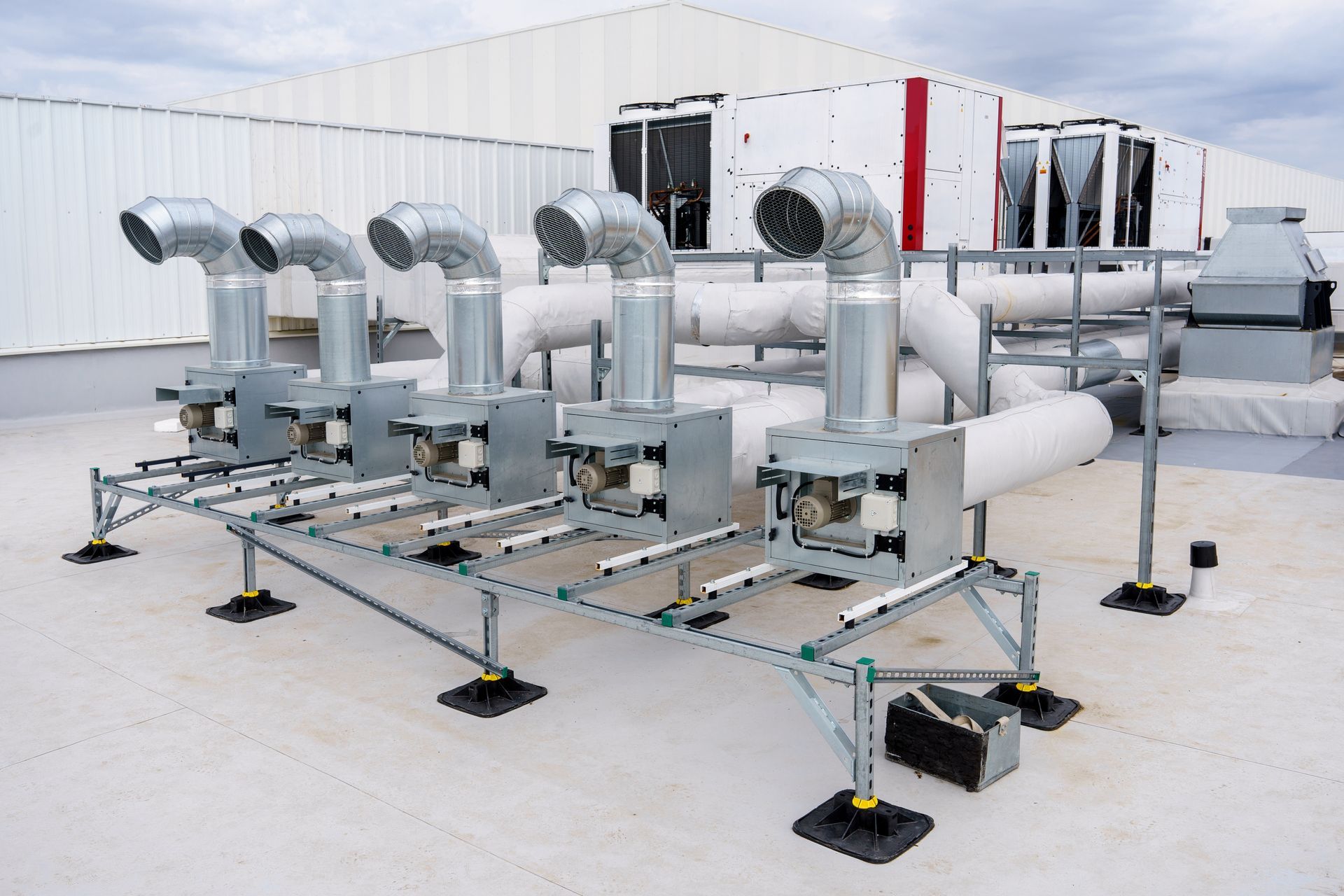 HVAC Equipment on a Roof — Climate King In Orange, NSW