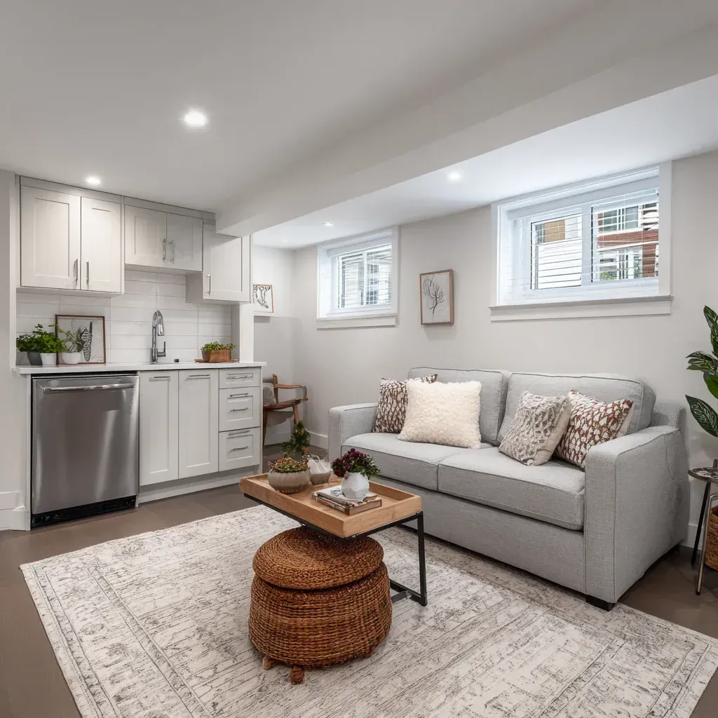 Basement Renovation Vancouver Installs Bathroom With Tile, Fixtures, And Ventilation System. Basement Contractor Vancouver Ensures Moisture Protection.
Basement Renovation Vancouver Creates Workspace With Desk And Lighting Setup. Basement Contractor Vancouver Supports Productivity Needs.
Basement Renovation Vancouver Builds Family Room With Seating And Entertainment Features. Basement Contractor Vancouver Enhances Lifestyle.
Basement Renovation Vancouver Installs Modern Design With Clean Layout And Finishing Details. Basement Contractor Vancouver Improves Interior Quality.
Basement Renovation Vancouver Delivers Full Design Build Service With Planning, Permits, And Construction Execution. Basement Contractor Vancouver Provides End To End Basement Renovation.