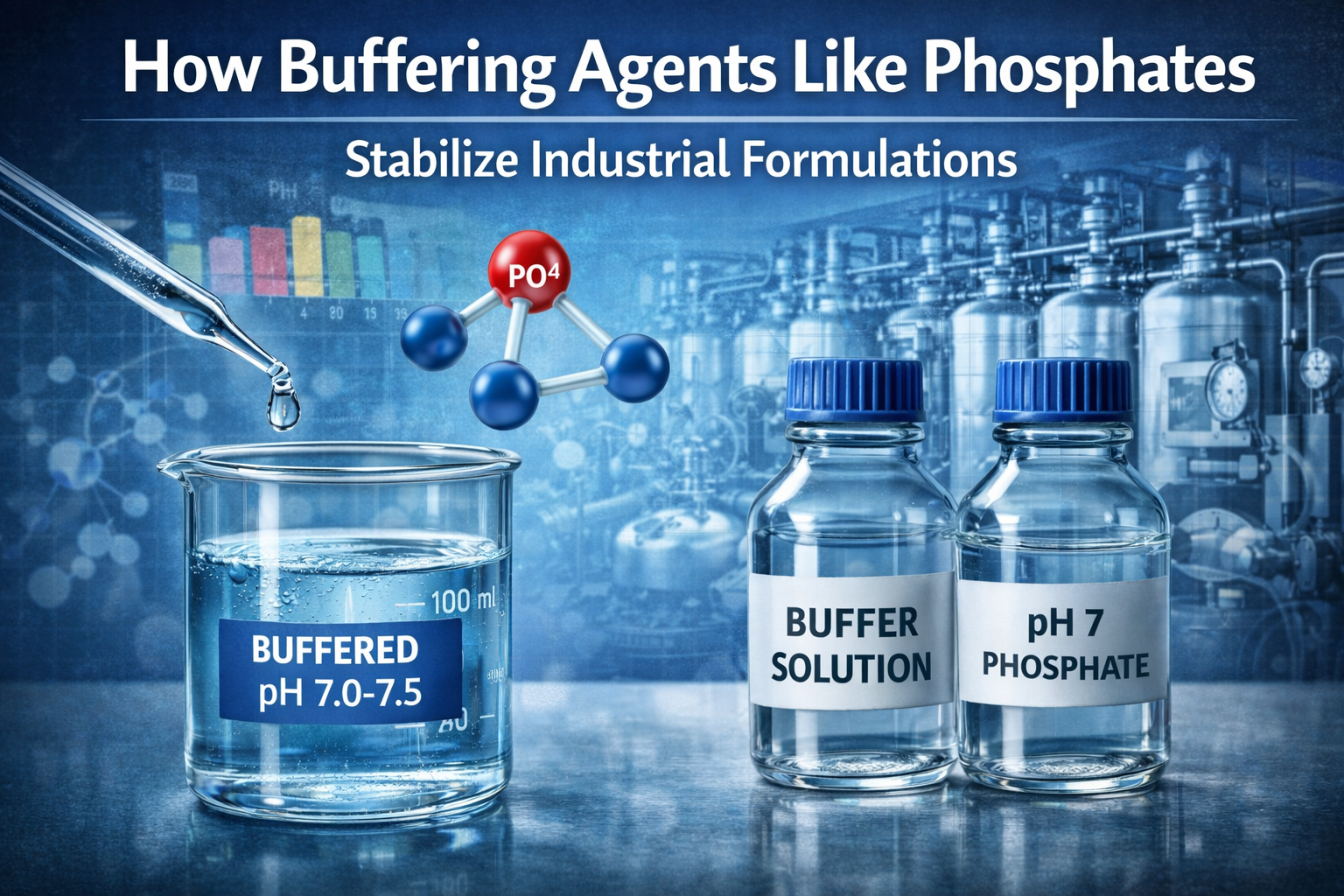 How Buffering Agents Like Phosphates Stabilize Industrial Formulations