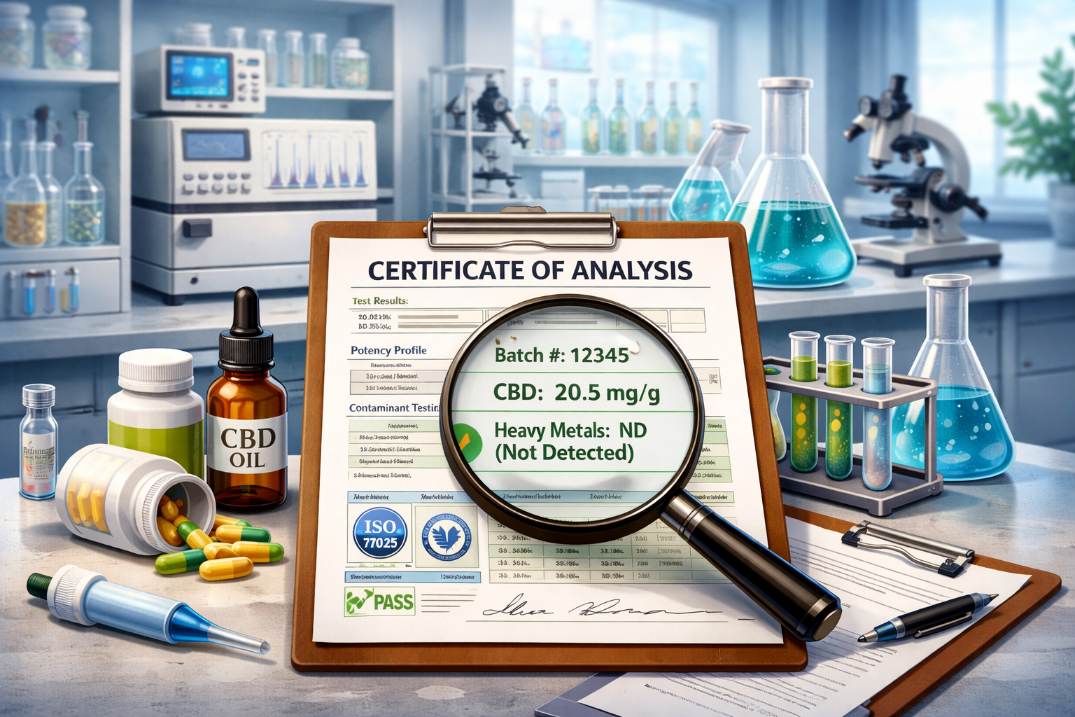 Certificate of Analysis 