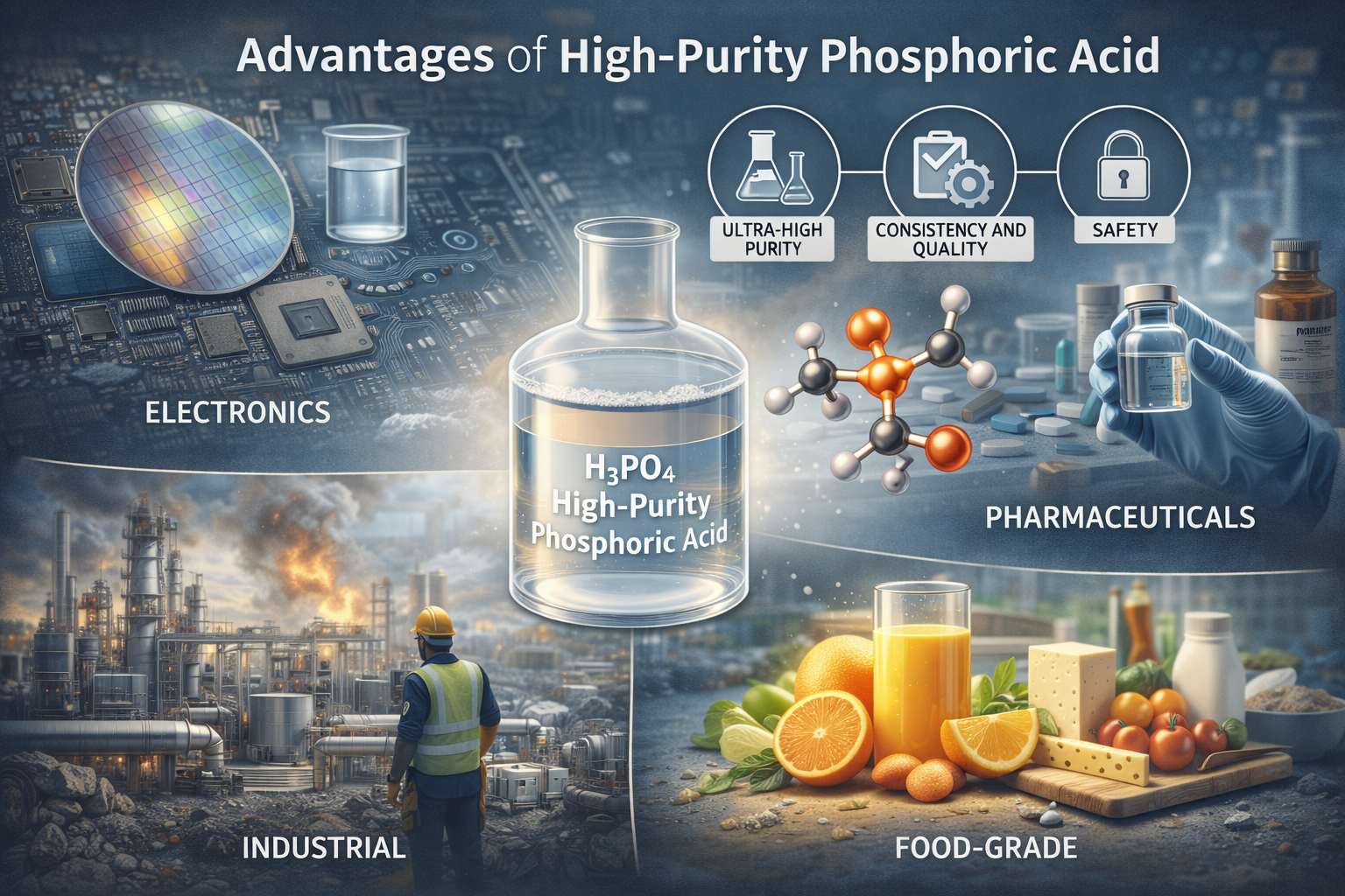 High Purity Phosphoric Acid