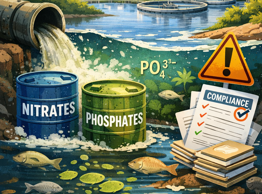 Wastewater Nitrates phosphates