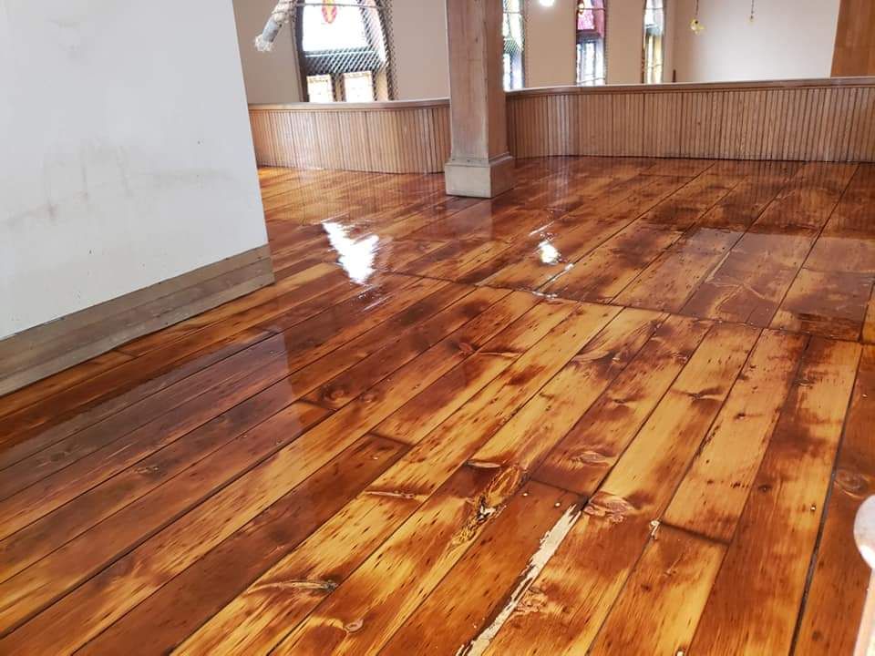 New Clean Floor — Old Forge, NY — Clinton Hardwood Floors