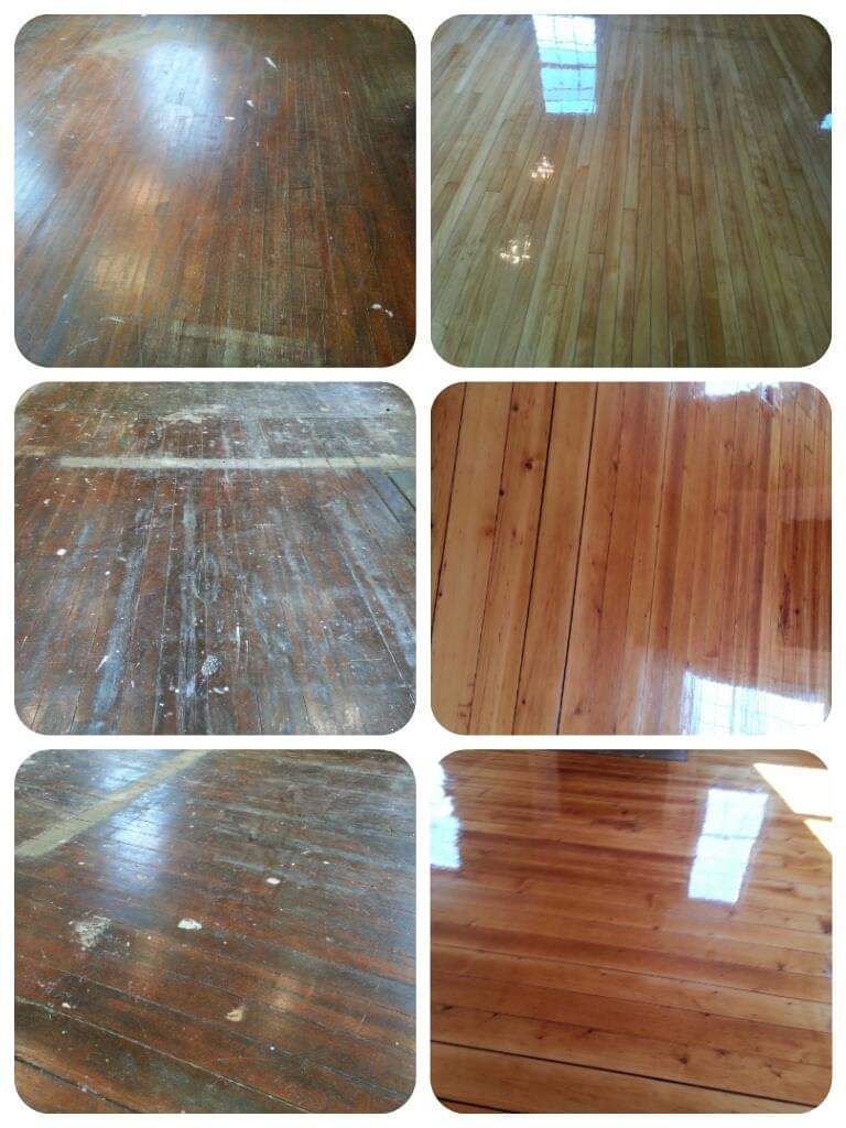 Three Types Of Before And After — Old Forge, NY — Clinton Hardwood Floors