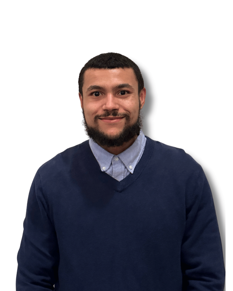 Phil, smiling for a picture. He is an event setup team member.