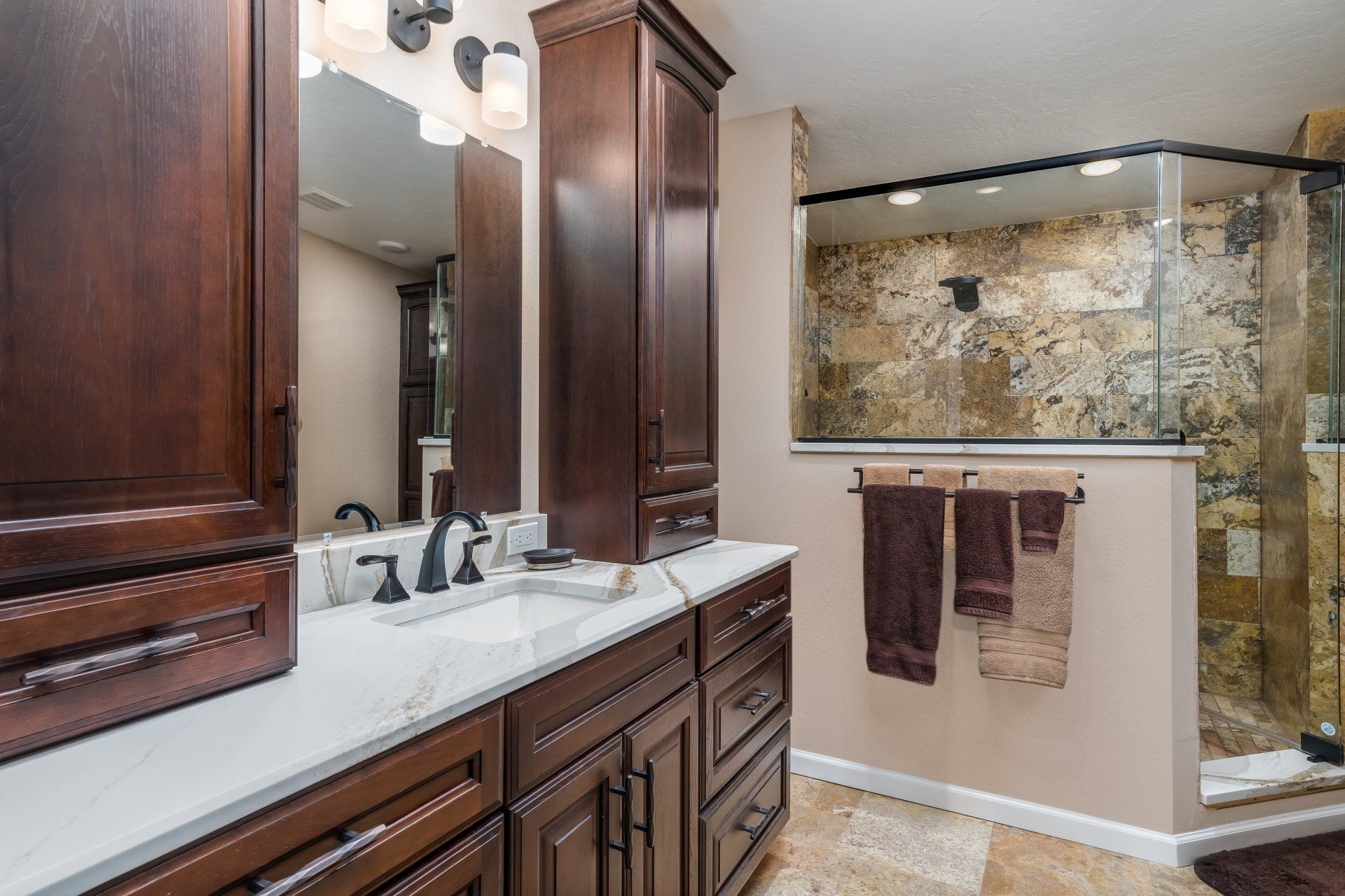 Tanglewood Bathroom Remodel | Stewart Construction
