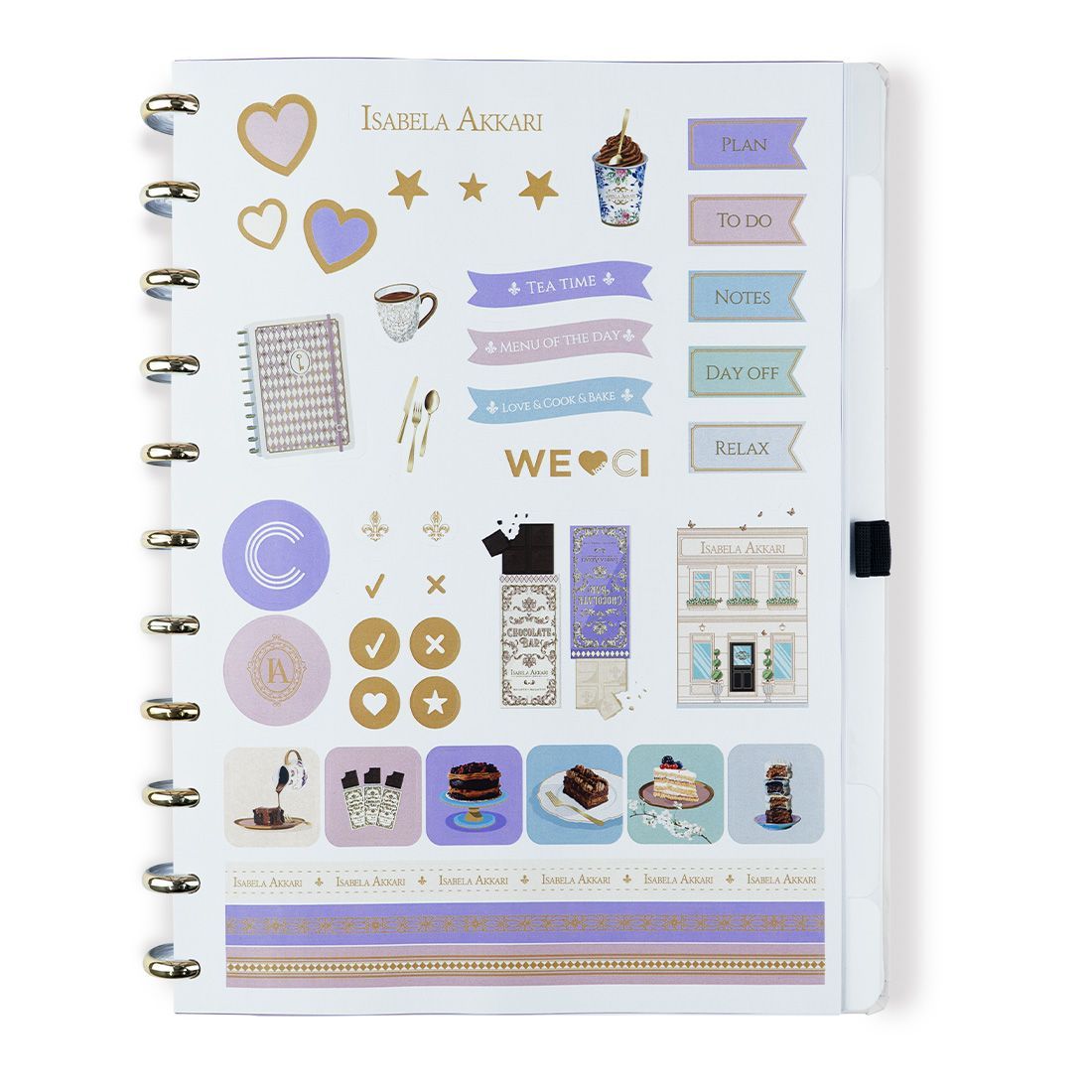 Cuaderno Inteligente by Isabela Akkari - Rose Key