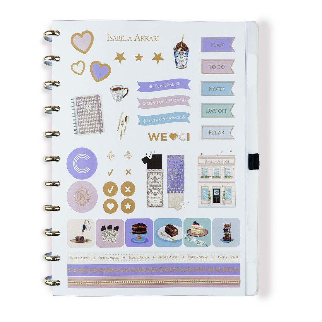 Cuaderno Inteligente by Isabela Akkari - Purple Key