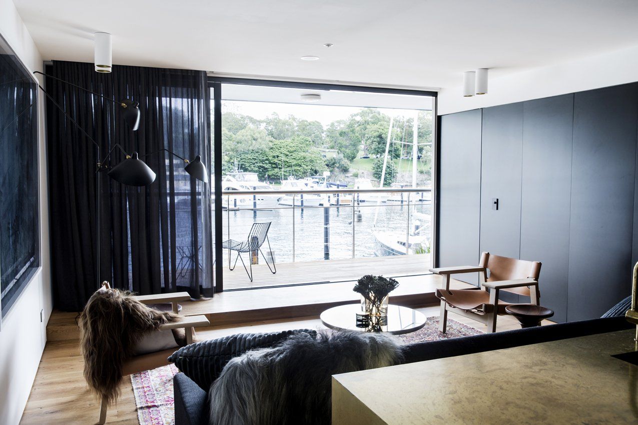 Finch Joinery Woolloomooloo Project Custom Doors and Brass Kitchen