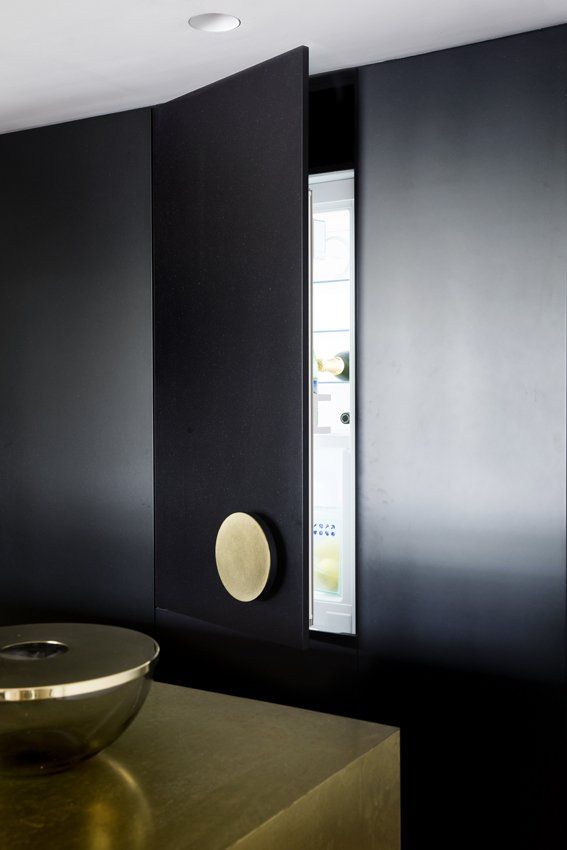 Finch Joinery Custom Kitchen Project Black and Brass Finch Projects Finch Joinery