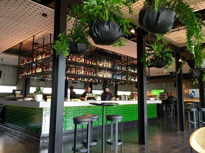 QT Melbourne Rooftop Bar, Bars, Roof Lining, Rooftop @ QT, Finch Projects, Finch Joinery, Joinery