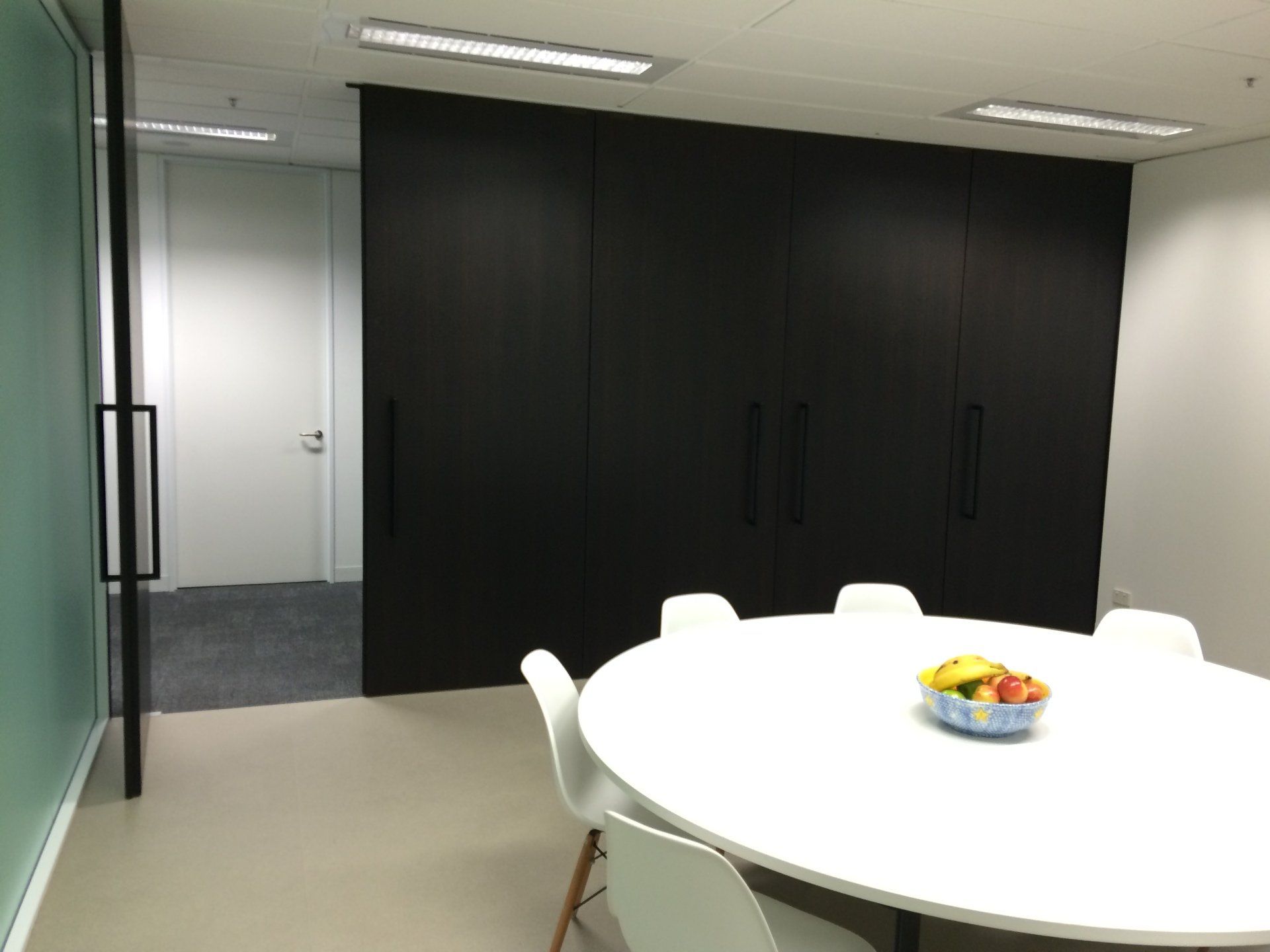 Joinery Pivot Doors on Commercial Fit Out for Finch Projects