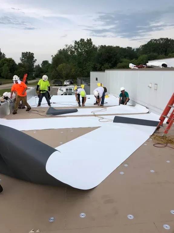 Commercial Flat Roof Installation – Jackson, MI – Billy White Roofing LLC
