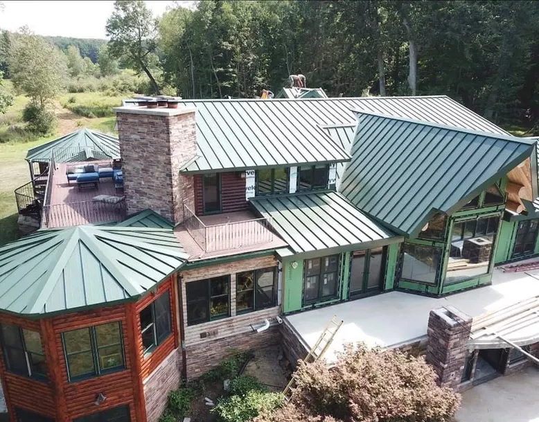 House With Metal Roof – Jackson, MI – Billy White Roofing LLC