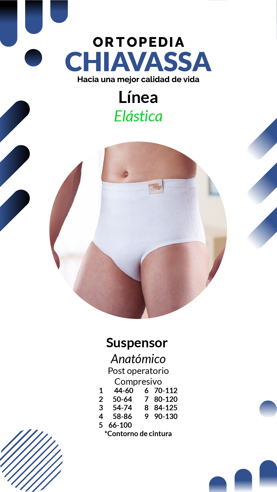 suspensor calzoncillo faja