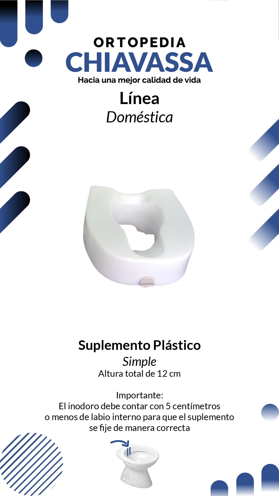 suplemento de inodoro
