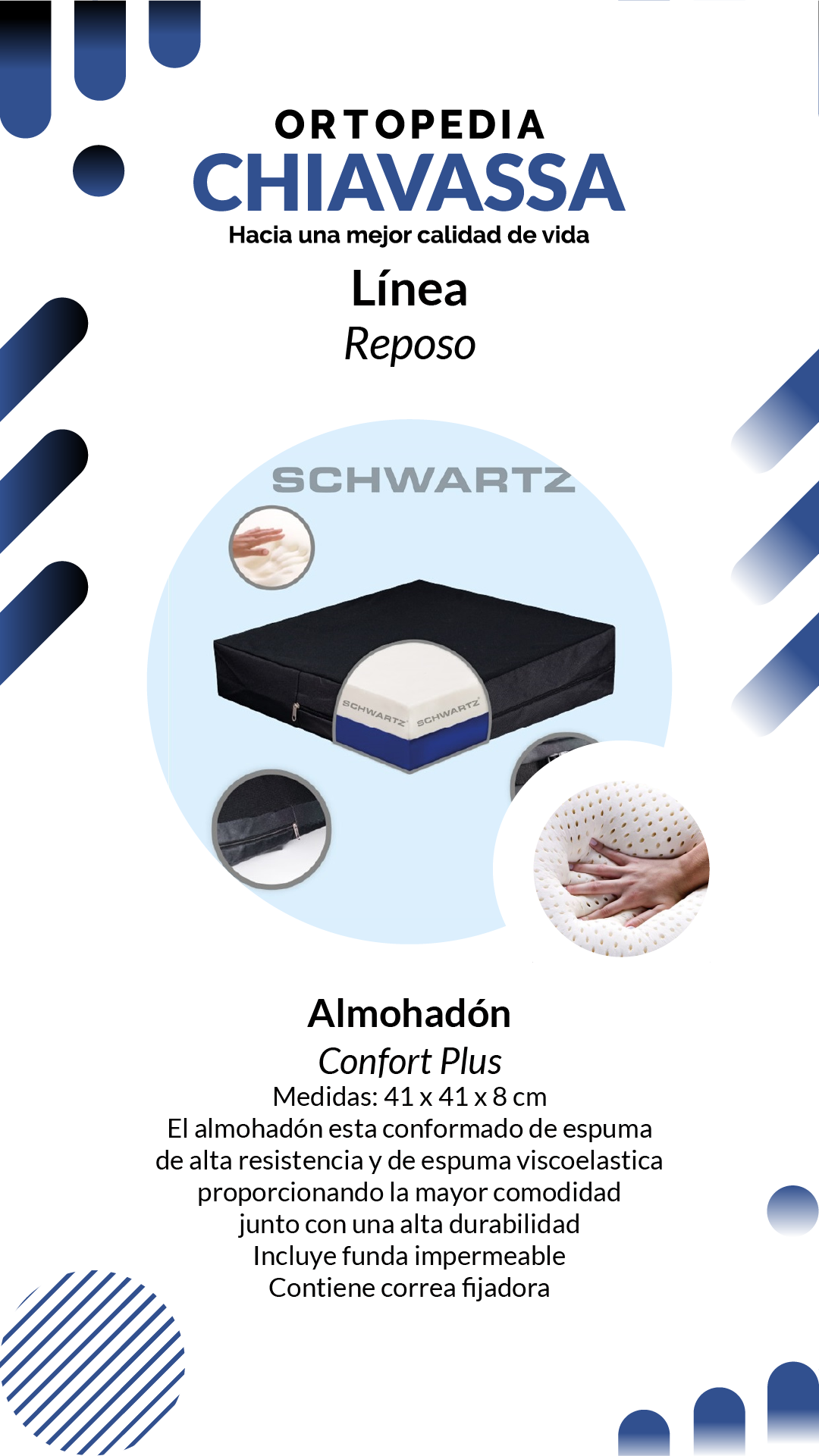 asiento de silla de ruedas antiescara