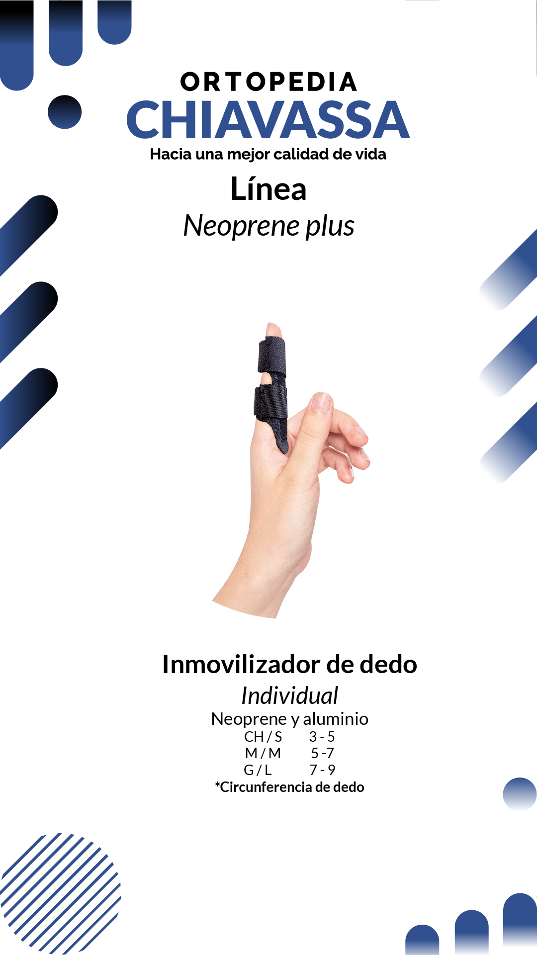 inmovilizador de dedo