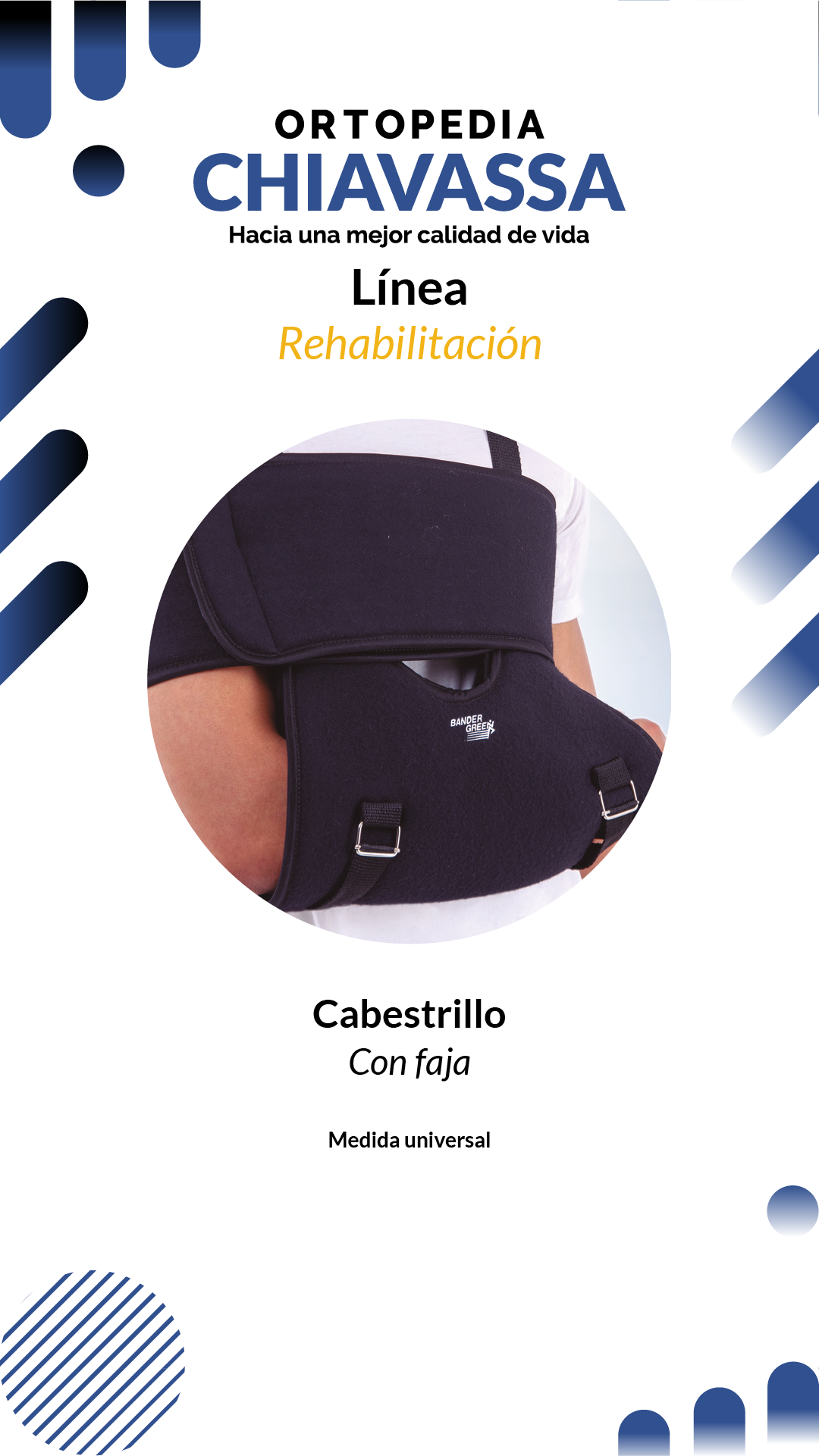 cabestrillo con faja