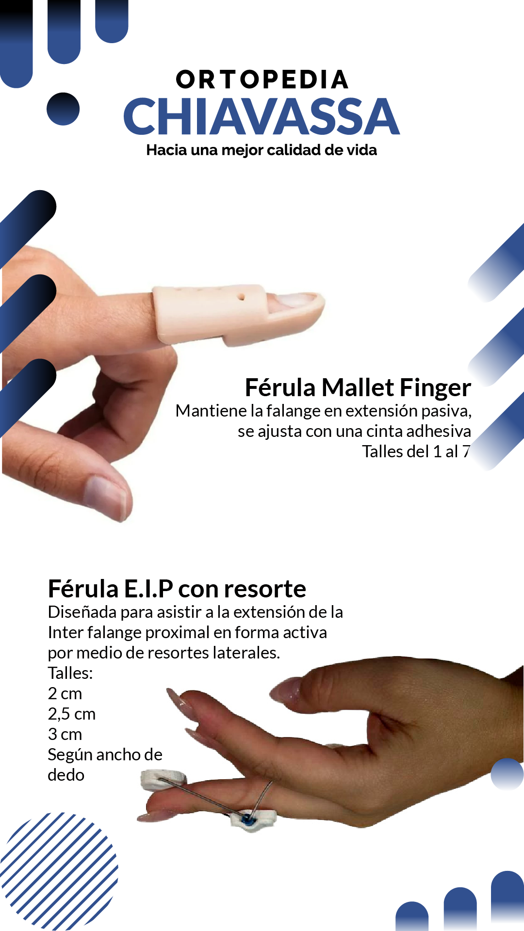 ferula mallet finger stack resorte
