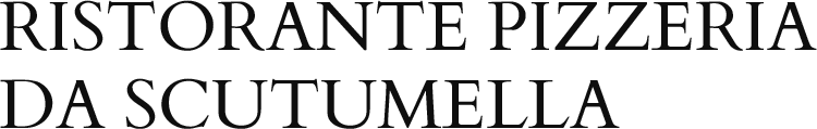 RISTORANTE PIZZERIA DA SCUTUMELLA-LOGO