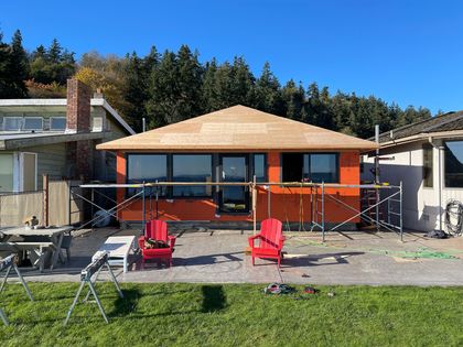 custom Home remodel on whidbey Island 