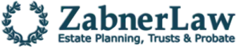 Logo for ZabnerLaw: Laurel wreath and text "ZabnerLaw Estate Planning, Trusts & Probate".