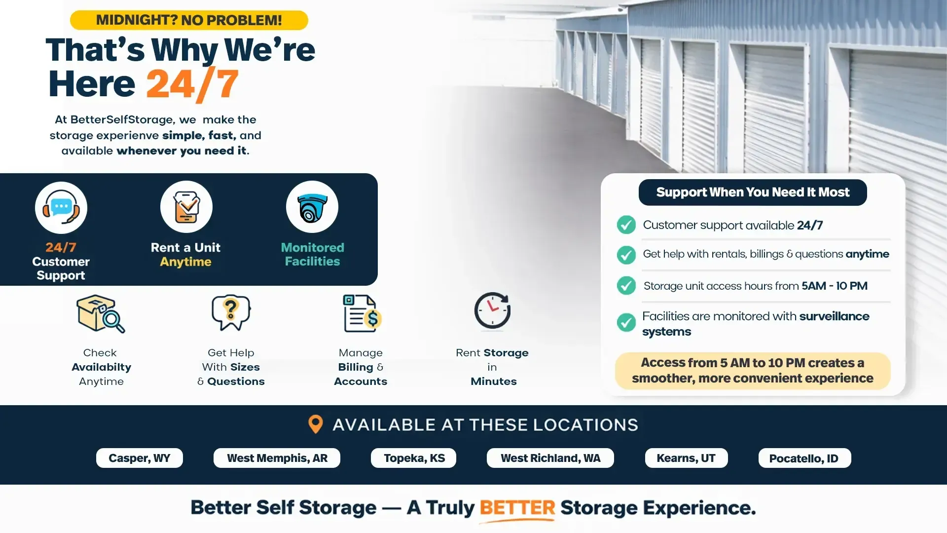 24-Hour Storage Support Near You Here’s How It Works
