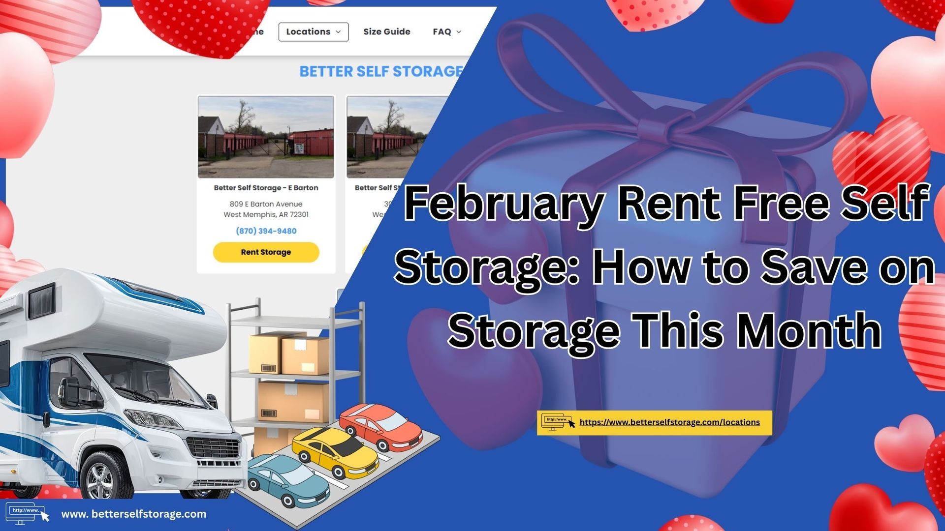 February Rent Free Self Storage
