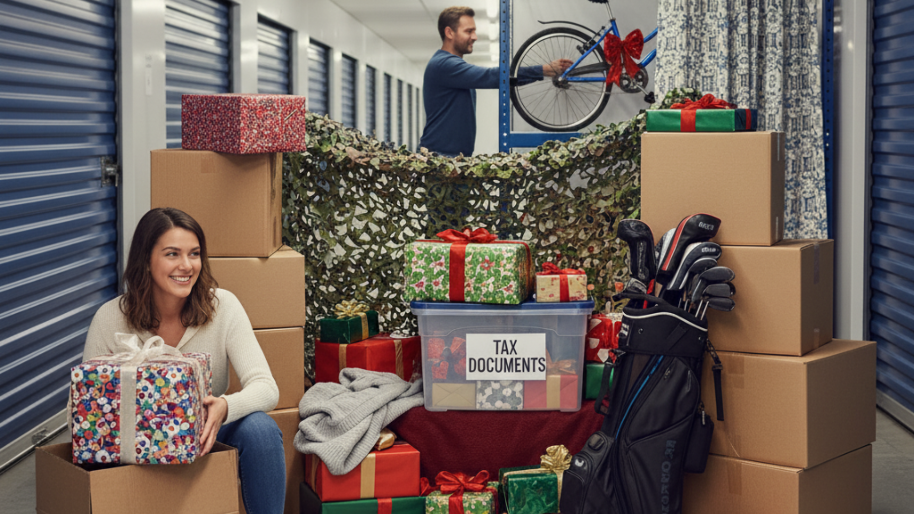 christmas self storage units