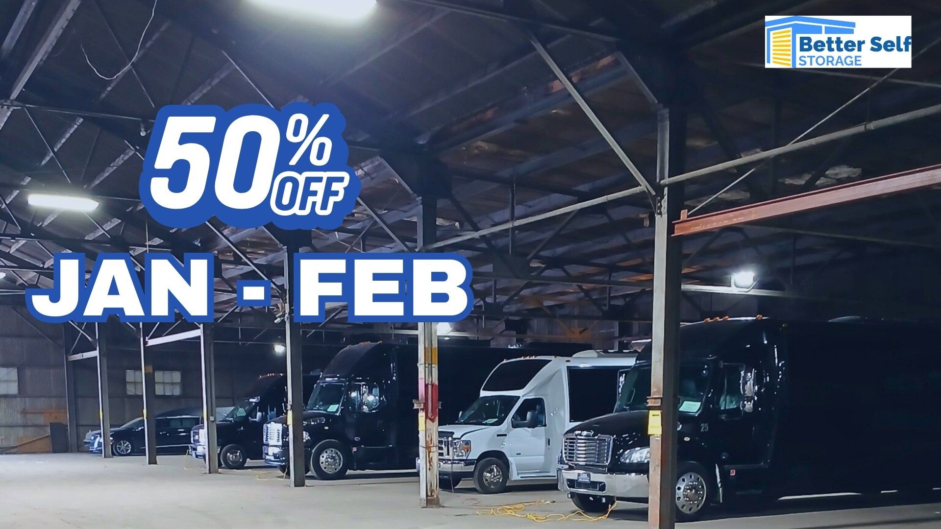Grab this 50% Off from Jan-Feb Indoor Parking in Topeka KS Now