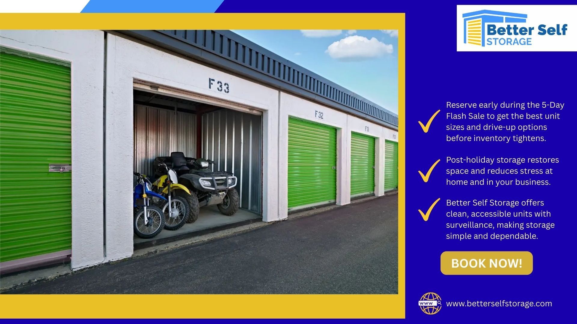How to Choose the Right Storage Unit This Spring (Size, Cost & Current Promotions Explained)
