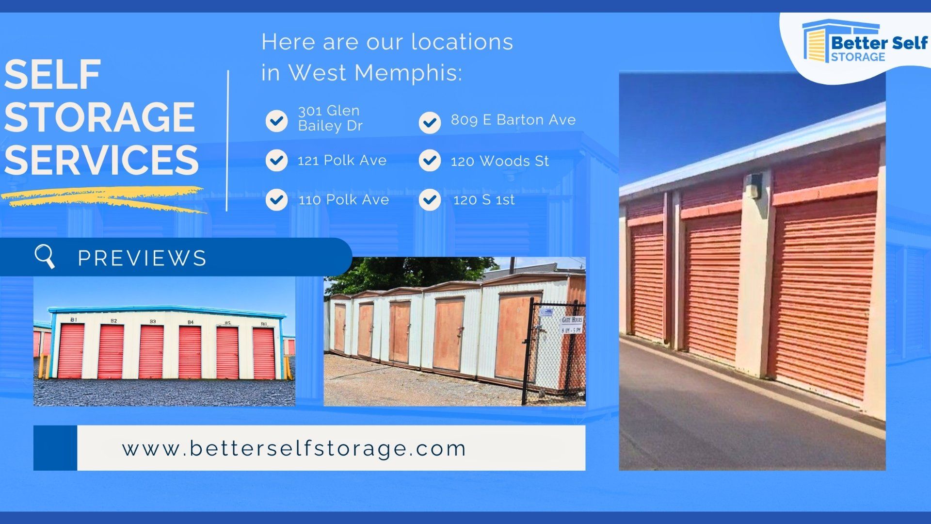 Where Can You Get February Rent Free on Self Storage in West Memphis?