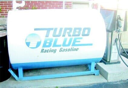 Turbo blue racing gasoline — Mose's Gulf Services in York,  PA