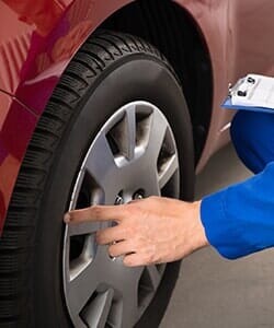 Tire Inspection — Mose's Gulf Services in York,  PA