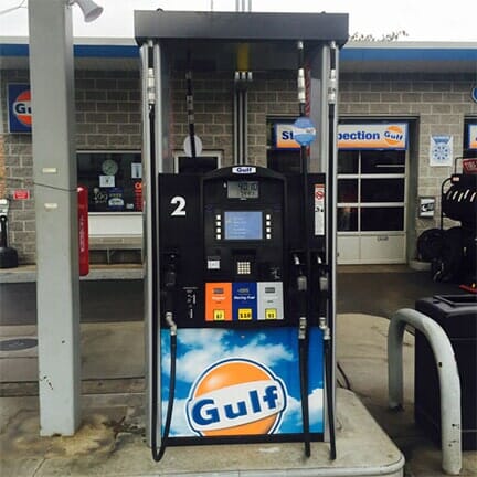 Gas pump  — Mose's Gulf Services in York,  PA